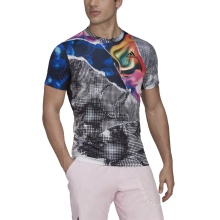 adidas Tennis-Tshirt US Series Printed Freelift bunt Herren